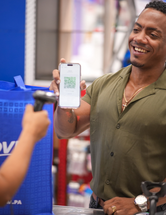 novey compra pagando con celular